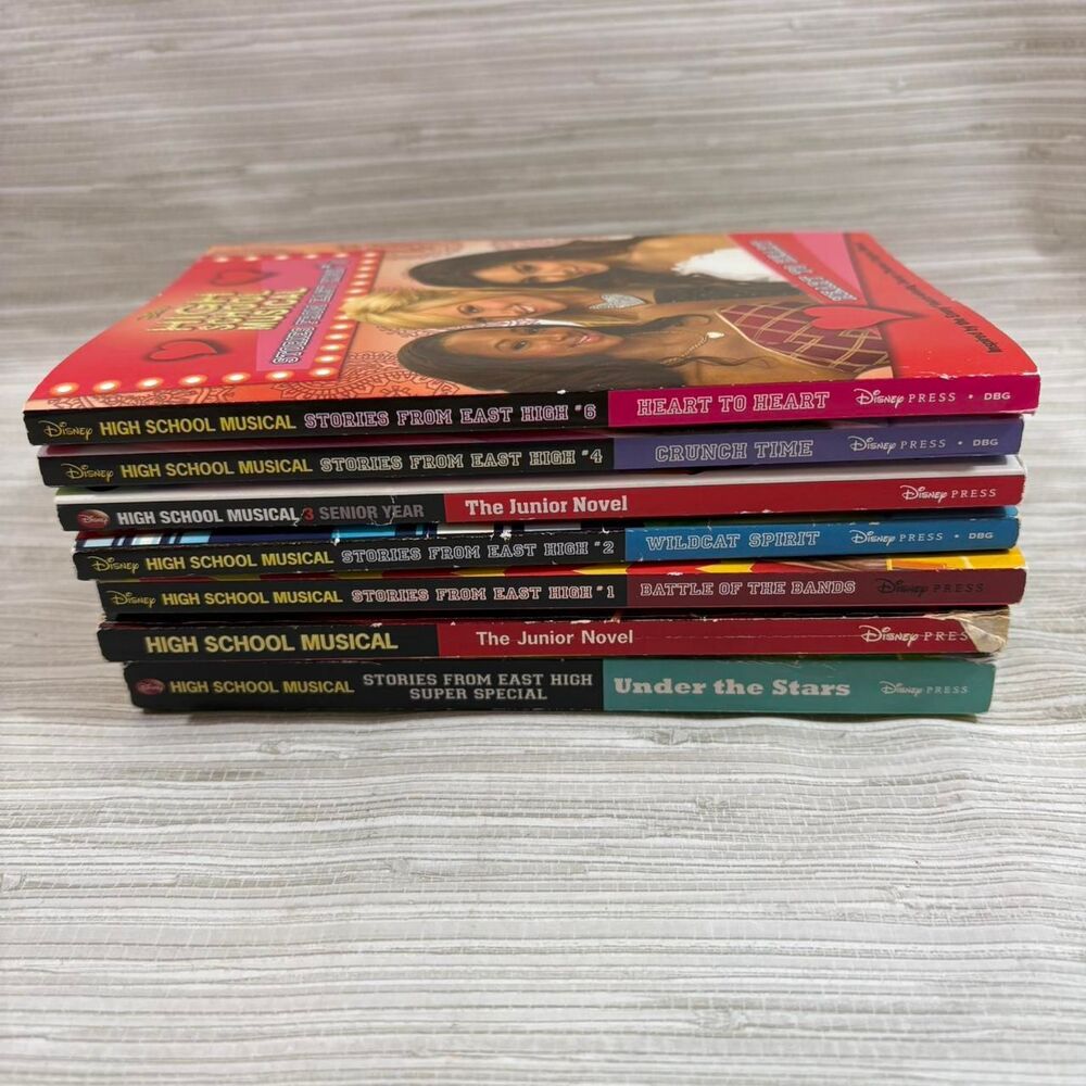 VTG Y2K HIGH SCHOOL MUSICAL chapter book lot